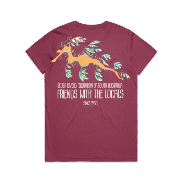 Womens Tee Friends with Leafies Thumbnail