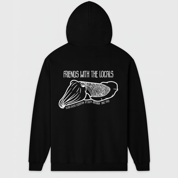 Zipper Hoodie Friends with Cuttlefish Thumbnail